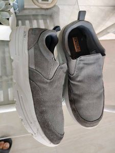 Skechers Go Walk Duro Men's Grey Slip-On Shoes