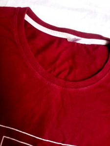 Red Tshirt Cotton