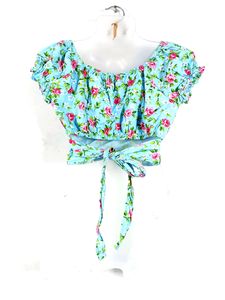 Blue Floral Top (Women)