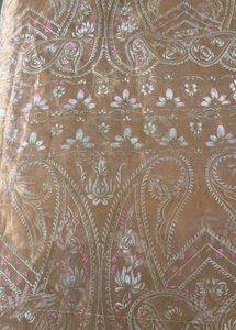 Elegant Paisley Print Saree
