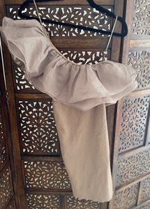Zara Brand New Limited Edition Ruffle Mini Dress