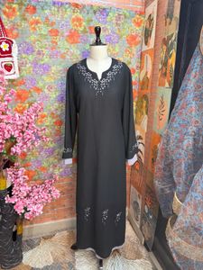 Elegant Black Embroidered pakistani suit