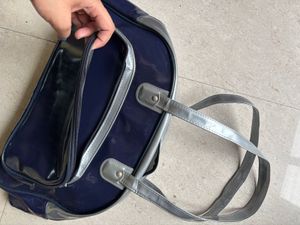 Stylish Blue Gym &amp; Travel Duffle Bag