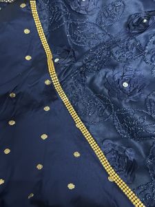 Festive Wear Royal Blue  Gown
