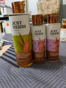 Combo Of Just Herbs Shampoos And Conditioners