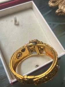 Exquisite Gold kda with Kundan Work