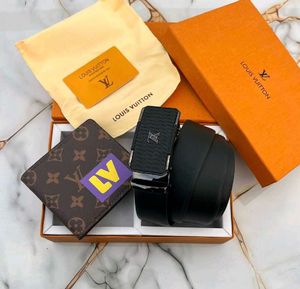 Louis Vuitton Belt and Wallet Set