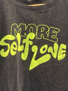 Black "More Self Love" Graphic T-Shirt