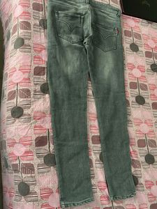 Stylish Grey Denim Jeans