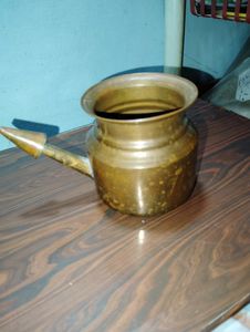 Copper Pot Used Sparngly