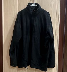 Black Zip Pullover