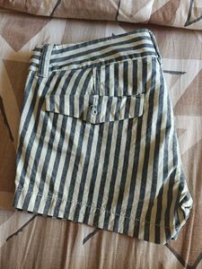 Striped Women's Shorts