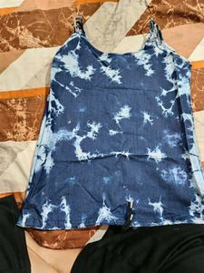 Tie-Dye Spaghetti Strap Top