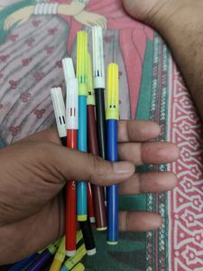 Plastic 16 Multi Colour Sketch Pen