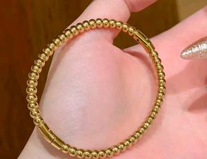 Elegant Gold Beaded Bracelet