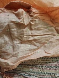 Striped Sleeveless kurti with coat