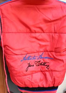 Boys Red Padded Jacket