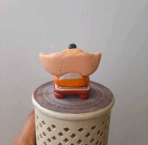 Cute Clay Ganesha Idol