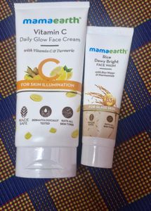 Mamaearth Vitamin C and Rice Face Duo