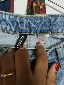 Light Wash Wide Leg Jeans