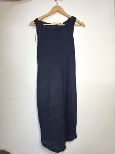 Navy Blue Sleeveless Dress