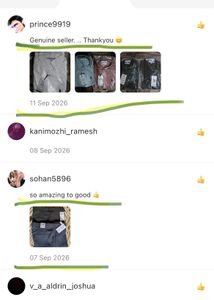 Original Armani Black Trousers