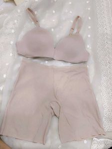 Comfortable bra with shapewear set