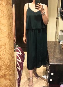 Elegant Dark Green Maxi Dress