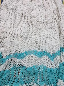 Boho Crochet Lace Midi Skirt