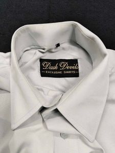 Men's Icy Grey Formal Shirt