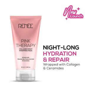 RENEE Pink Therapy Collagen Night Mask❤