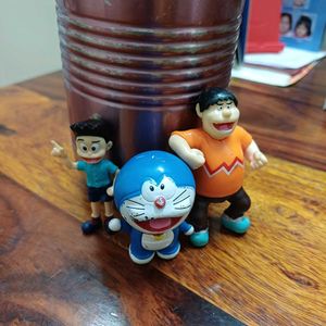 Doraemon Mini Action Figures Set