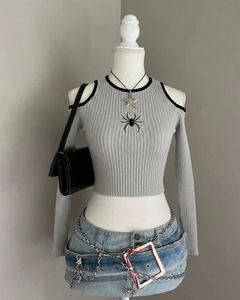 🕷️Spiderman Graphic Cold Shoulder Top