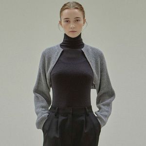grey trendy bolero