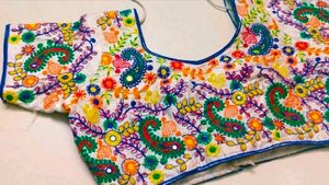 Pretty Handwork Beautiful Blouse 😍