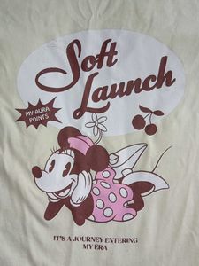 Cute Minnie Mouse 'Soft Launch' T-Shirt