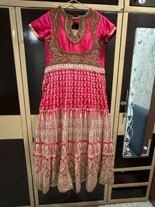 Magenta Anarkali