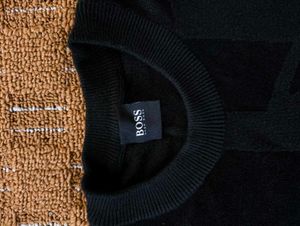HUGO BOSS SWEATSHIRT BLACK