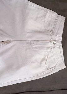 new Classic White Denim Jeans