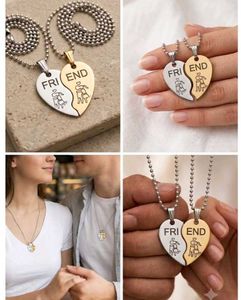 Best couple Heart Necklaces set