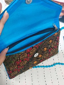 Embellished sling Bag