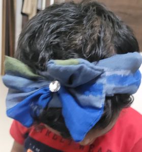 Set of Headband &amp; bow rubber band for lil doll