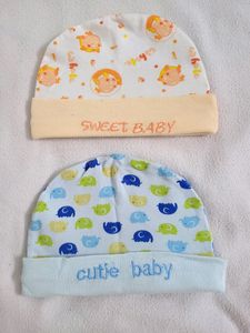 New But Without Tag Combo Of Sumar Season Baby Cap