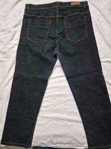 Black Straight Fit Pants | 34