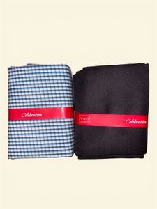 Arvind Men’s Shirt & Pant Fabric Set