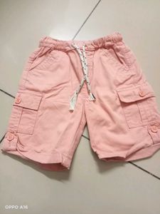 Cute Pink Cargo Shorts