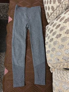 Gray Active Leggings