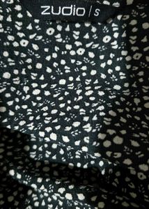 Stylish Black Peplum Top