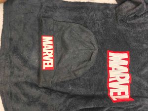 Marvel Black Fuzzy Sweatshirt