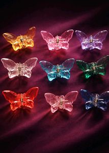 Butterfly Hair Claw Clips - 9 Piece Set